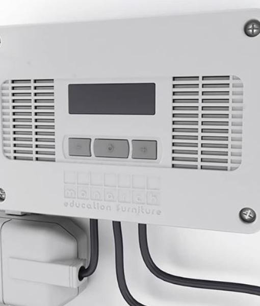 LapCabby UniCabby 40 Horizontal | 40-Device Mobile AC Charging Trolley for Laptops, Tablets and Chromebooks up to 14" - Horizontal 2 Product image of LAPCABBY UNICAB40HBL – UniCabby 40 Horizontal | 40-Device Mobile AC – Image 2