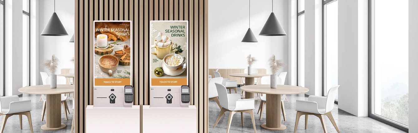 LG 27KC3K-C 27" Kiosk 17 Advanced LG Digital Display for Unmatched Connectivity and Performance