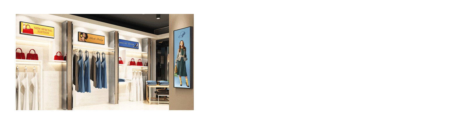 Versatile LG Digital Display for Dynamic Commercial Applications