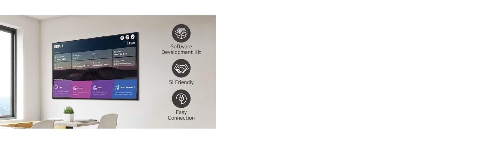 commercial oled screen.