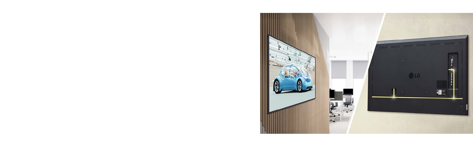 LG 49UH5Q 49" UHD Signage 20 Advanced LG Signage for Energy Efficiency and Reliability