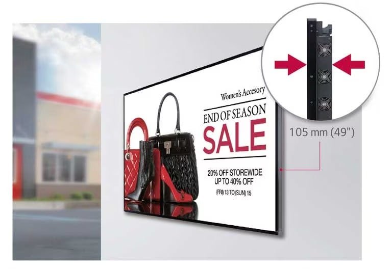 LG 49XF3E-B 49" Open Frame 26 Cutting-Edge LG Digital Display for Superior Connectivity and Performance