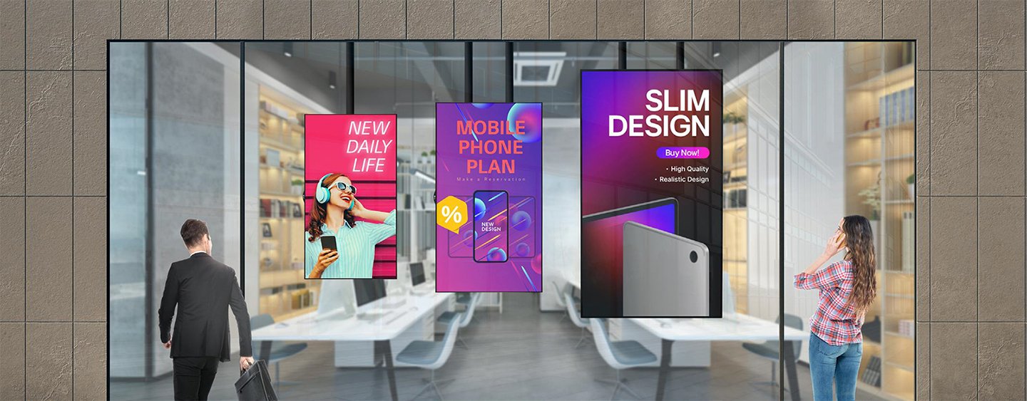 Cutting-Edge LG Commercial Displays for Dynamic Exterior Digital Signage