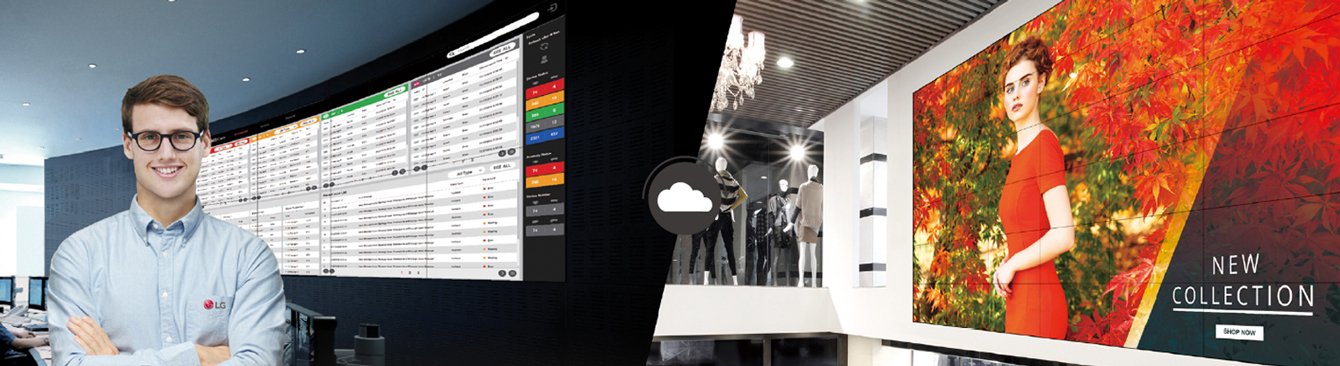 Versatile LG Commercial Signage for Dynamic Video Wall Applications