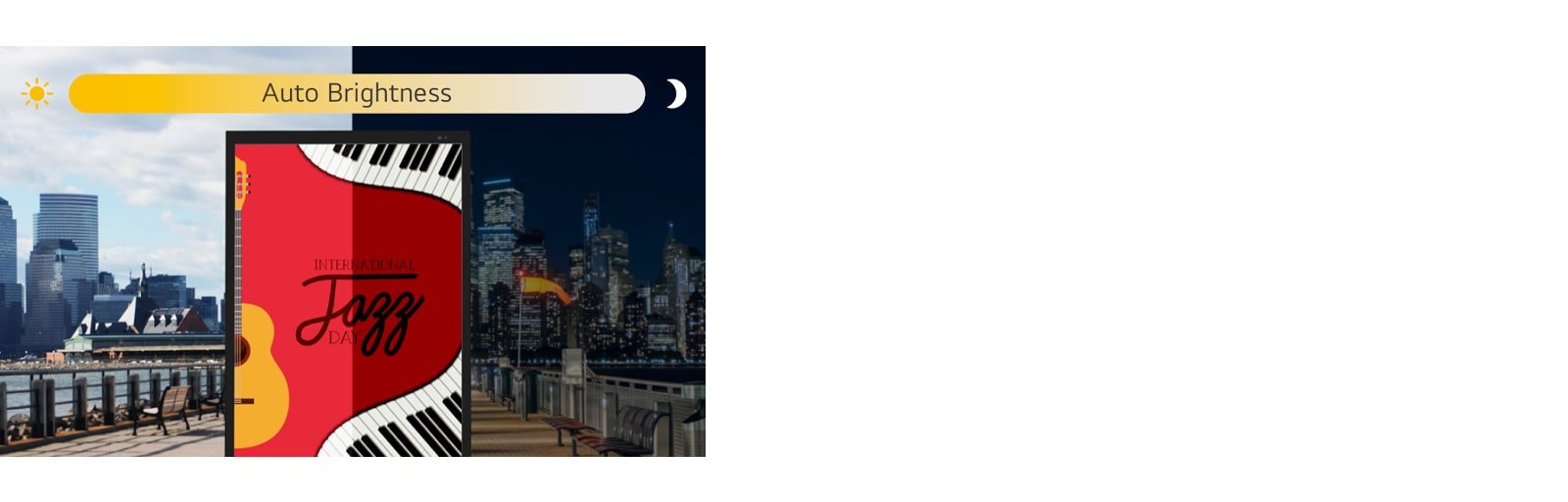 Cutting-Edge LG Signage with Intelligent Brightness Control