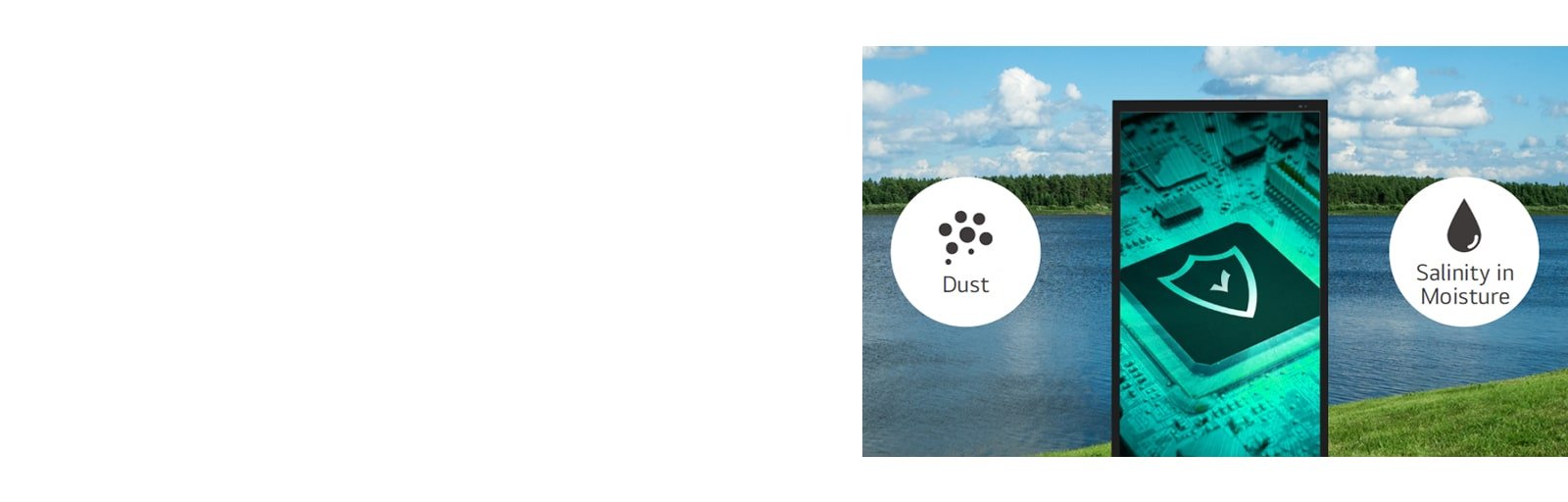 Advanced LG 55-inch Digital Signage for Energy Efficiency and Reliability