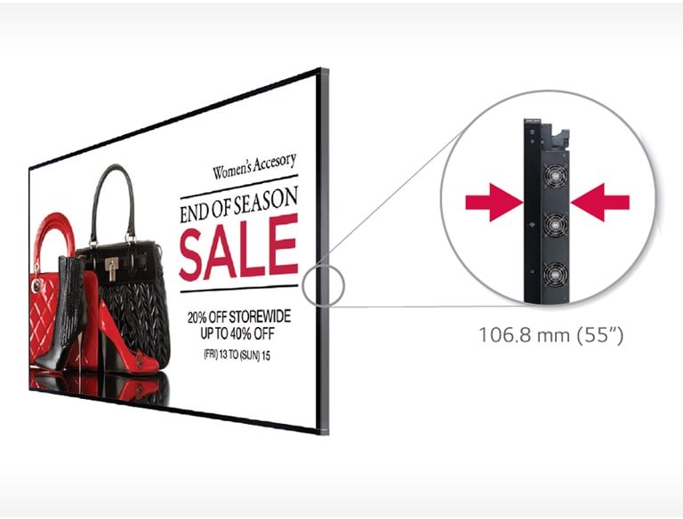 Advanced LG Commercial Screens with Seamless Connectivity and Performance