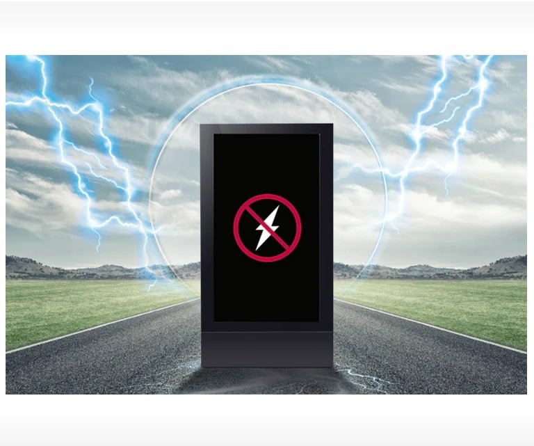 Versatile LG Commercial Displays for Outdoor Advertising and Engagement