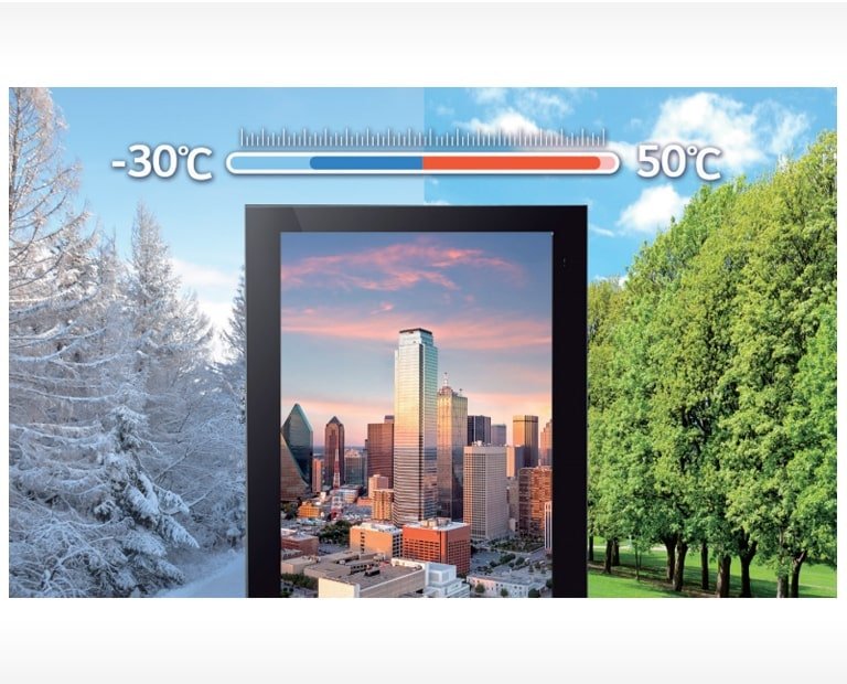 Premium LG Digital Signage Designed for Outdoor Excellence
