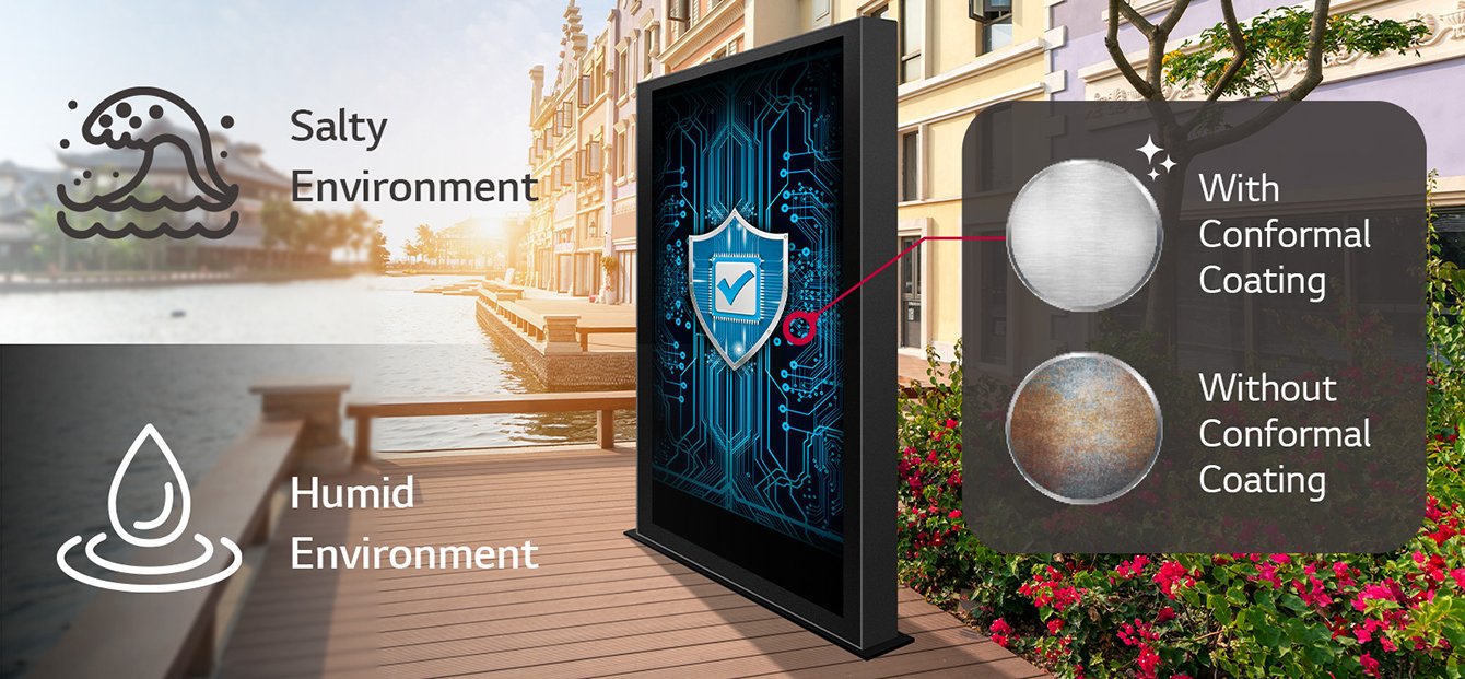 LG 86XF3SK 86" Open Frame 18 Versatile LG Digital Display for Outdoor Advertising and Events