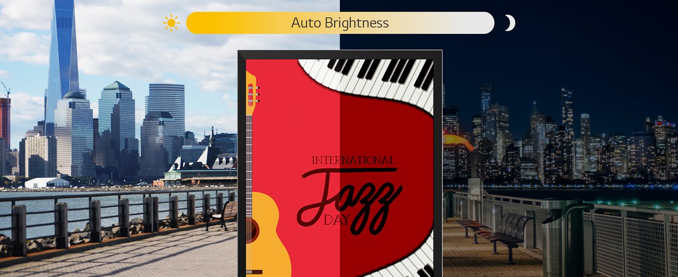 LG 86XF3SK 86" Open Frame 19 Advanced Energy Efficiency in LG Digital Signage for Outdoor Environments