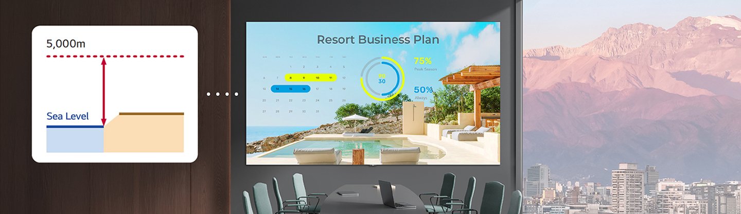 Advanced LG Commercial Displays Built for High-Altitude Performance