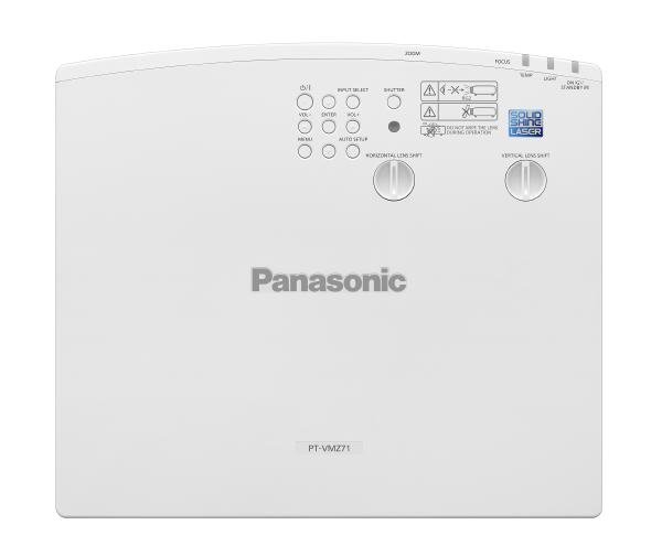 Panasonic PT-VMZ51 WUXGA Laser Projector. 1920x1200 Resolution, 5200 Lumens, 3,000,000:1 Contrast, Standard Lens Included, 5 Year Warranty, White 4 Product image of PANASONIC PT-VMZ51 – WUXGA Laser Projector. 1920x1200 Resolution 5200 – Image 4