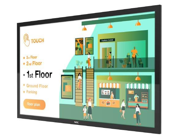 Sharp M-series PCAP M651-PCAP 65" Interactive Display, UHD, 500-cd/m2 Brightness, IPS, 28% Haze Non-Glare, 300x300 VESA, 24/7 3Yr Warranty 2 Product image of SHARP M651-PCAP – M-series PCAP M651-PCAP 65" Interactive Display UHD – Image 2