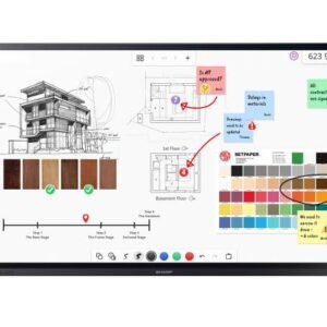 Product image of SHARP PN-LA862 – PN-series InGlass PN-LA862 86" Interactive Display – Image 1