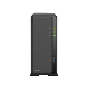 Product image of SYNOLOGY DS124 – DiskStation DS124 1-Bay 3.5" Diskless 1xGbE NAS – Image 1