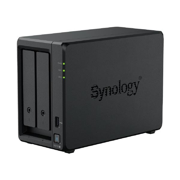 Synology DiskStation DS725+ 2-Bay 3.5" Diskless 1 x 1GbE + 1 x 2.5GbE, NAS (Scalable) , AMD Ryzen R1600 dual core, 4GB RAM, DSM7.3 - unlocked HDDs!!! 2 Product image of SYNOLOGY DS725+ – DiskStation DS725+ 2-Bay 3.5" Diskless 1 x 1GbE + 1 – Image 2
