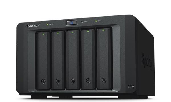 Synology Expansion Unit DX517 5-Bay 3.5" Diskless Expansion NAS ( Compatible with Selected models) 1 Product image of SYNOLOGY DX517 – Expansion Unit DX517 5-Bay 3.5" Diskless Expansion – Image 1