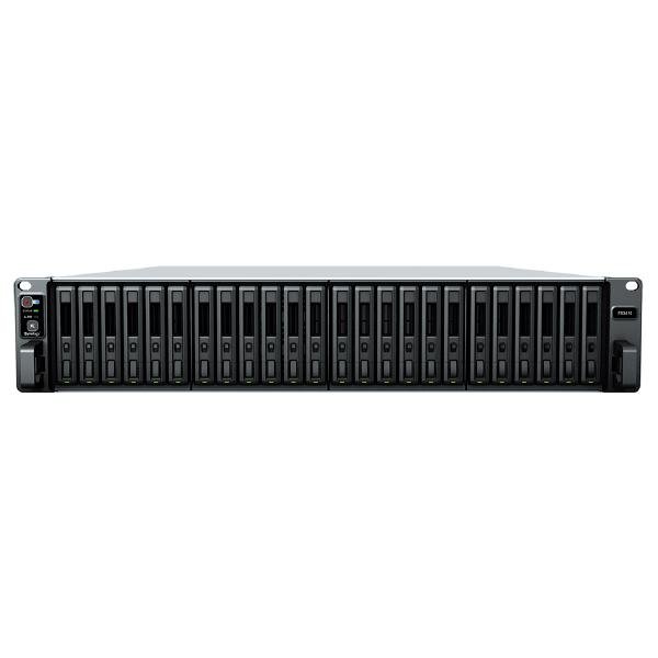 Synology FlashStation FS3410 - 2U Rackmount, 24 Bay x 2.5" SAS SSD / HDD or SATA SSD, 5 Year Wty - Ask for a Solutions project quote 1 Product image of SYNOLOGY FS3410 – FlashStation FS3410 - 2U Rackmount 24 Bay x 2.5" – Image 1