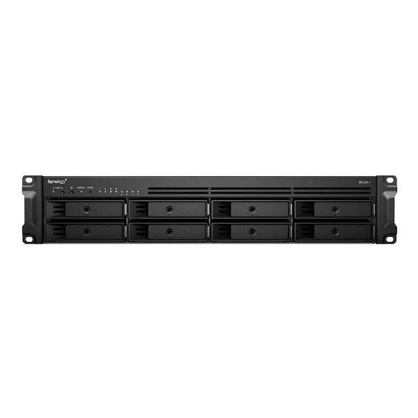Synology RackStation RS1221+ 8-Bay 3.5" Diskless 4xGbE NAS (2U Rack), AMD Ryzen Quad Core 2.2GHz, 4GB RAM, 2xUSB3. Ask for a Solutions Project Quote. 1 Product image of SYNOLOGY RS1221+ – RackStation RS1221+ 8-Bay 3.5" Diskless 4xGbE NAS – Image 1