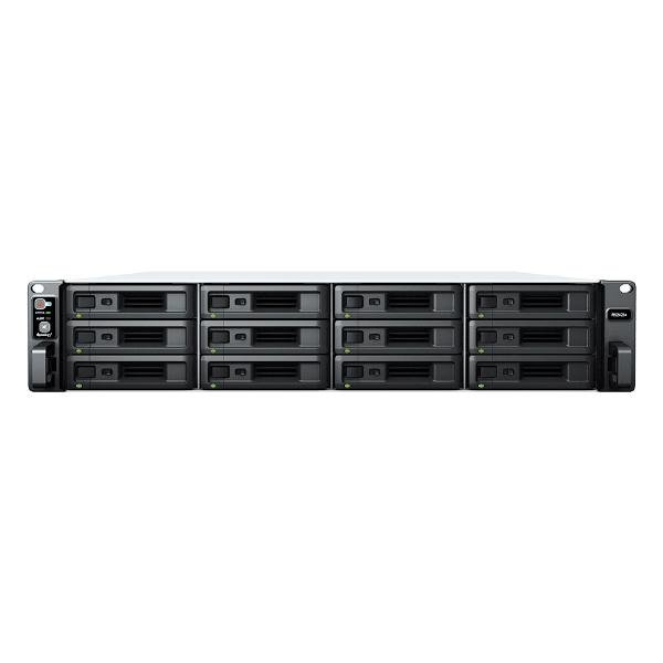 Synology RackStation RS2423+ 12-Bay 3.5" Diskless 2xGbE NAS+ 1 x 10GbE (RJ45) (2U Rack) (SMB), AMD RyzenTM, 8GB RAM. Ask for a Solutions Project Quote 1 Product image of SYNOLOGY RS2423+ – RackStation RS2423+ 12-Bay 3.5" Diskless 2xGbE – Image 1