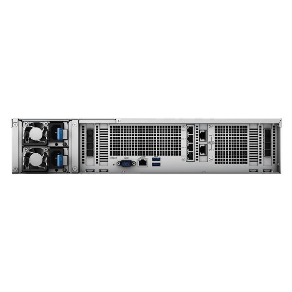 Synology RackStation SA6400,12-Bay 3.5" Diskless 4xGbE/2x10GbENAS(2U Rack),AMD EPYC 12 core, 32GB RAM. Redundant PSU.Ask for a Solutions Project Quote 2 Product image of SYNOLOGY SA6400 – RackStation SA6400 12-Bay 3.5" Diskless 4xGbE – Image 2