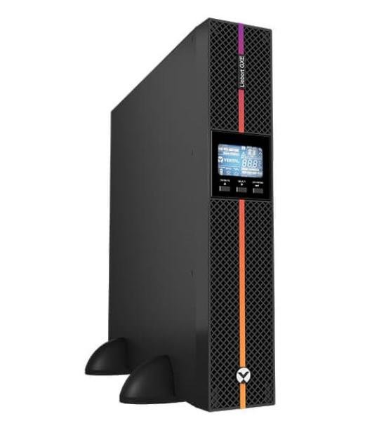 Vertiv Liebert GXE3-3000IRT2UXL, 3000VA 2700W 230V, Double Conversion UPS, 0.9 PF, 2U Rack-Tower, 8 x C13, 1 x C19 1 Vertiv Liebert GXE3-3000IRT2UXL 3kVA 230 UPS - Image 1