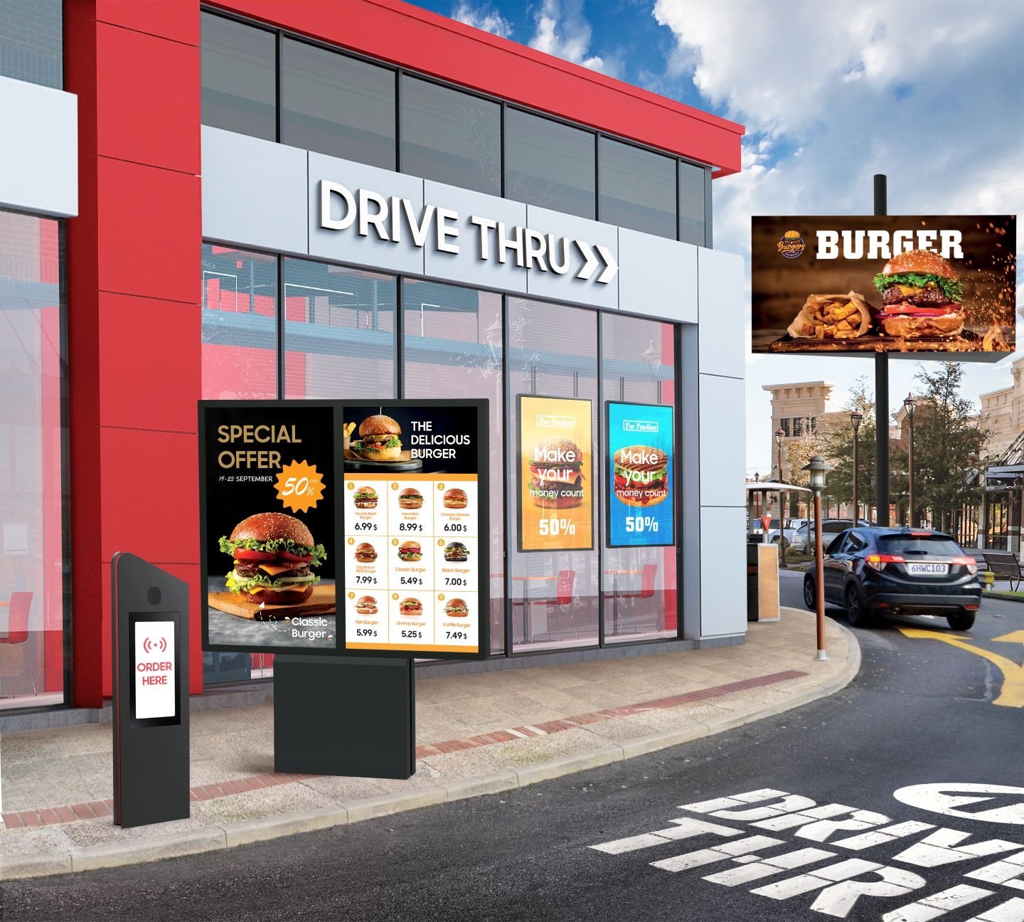 Samsung LH46OHBESGBXXY 46 inch OHB Series outdoor digital signage display optimised-protection-in-a-variety-of-outdoor-conditions – image 5