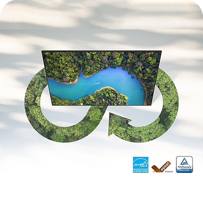 Samsung QM50C – QMC Series 50" Commercial Display (MPN: LH50QMCEBGCXGO) 16 Samsung QM50C 50 inch QMC Series digital signage display everyday-sustainability – image 8