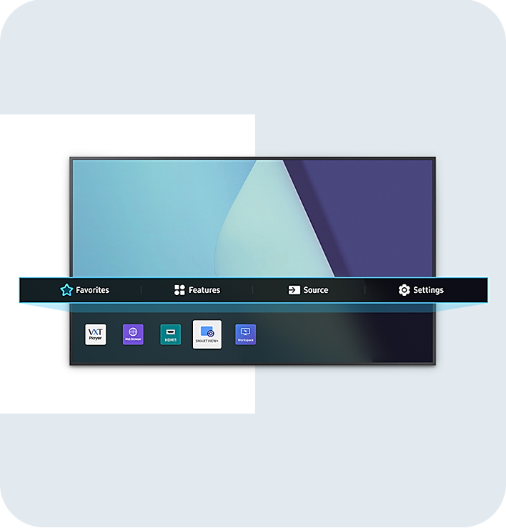 Samsung QM65C 65 inch QMC Series digital signage display connect-with-convenience – image 6