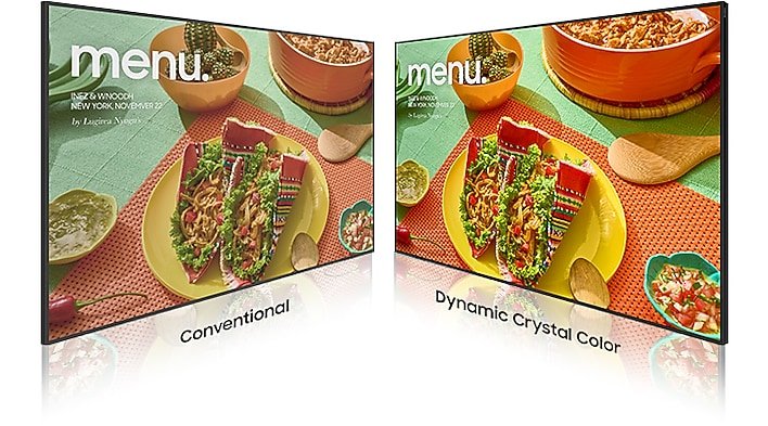 Samsung QM98C – QMC Series 98" (MPN: LH98QMCEBGCXZA) 13 Samsung QM98C 98 inch QMC Series digital signage display lifelike-color-born-in-a-pure-state-with-fine-crystal – image 5