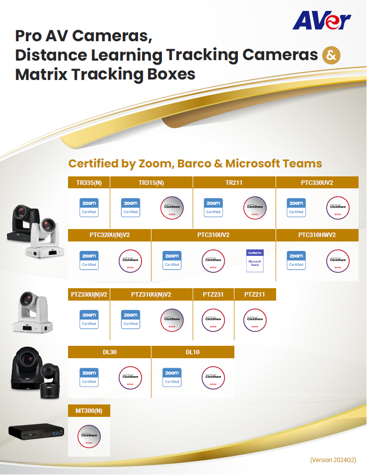 AVer DL10 | Portable AI Tracking Camera for Distance Learning and Hybrid Classrooms 3 AVer DL10 AI auto tracking teacher movement classroom