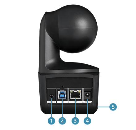 AVer DL10 | Portable AI Tracking Camera for Distance Learning and Hybrid Classrooms 6 AVer DL10 sleep mode privacy gesture control
