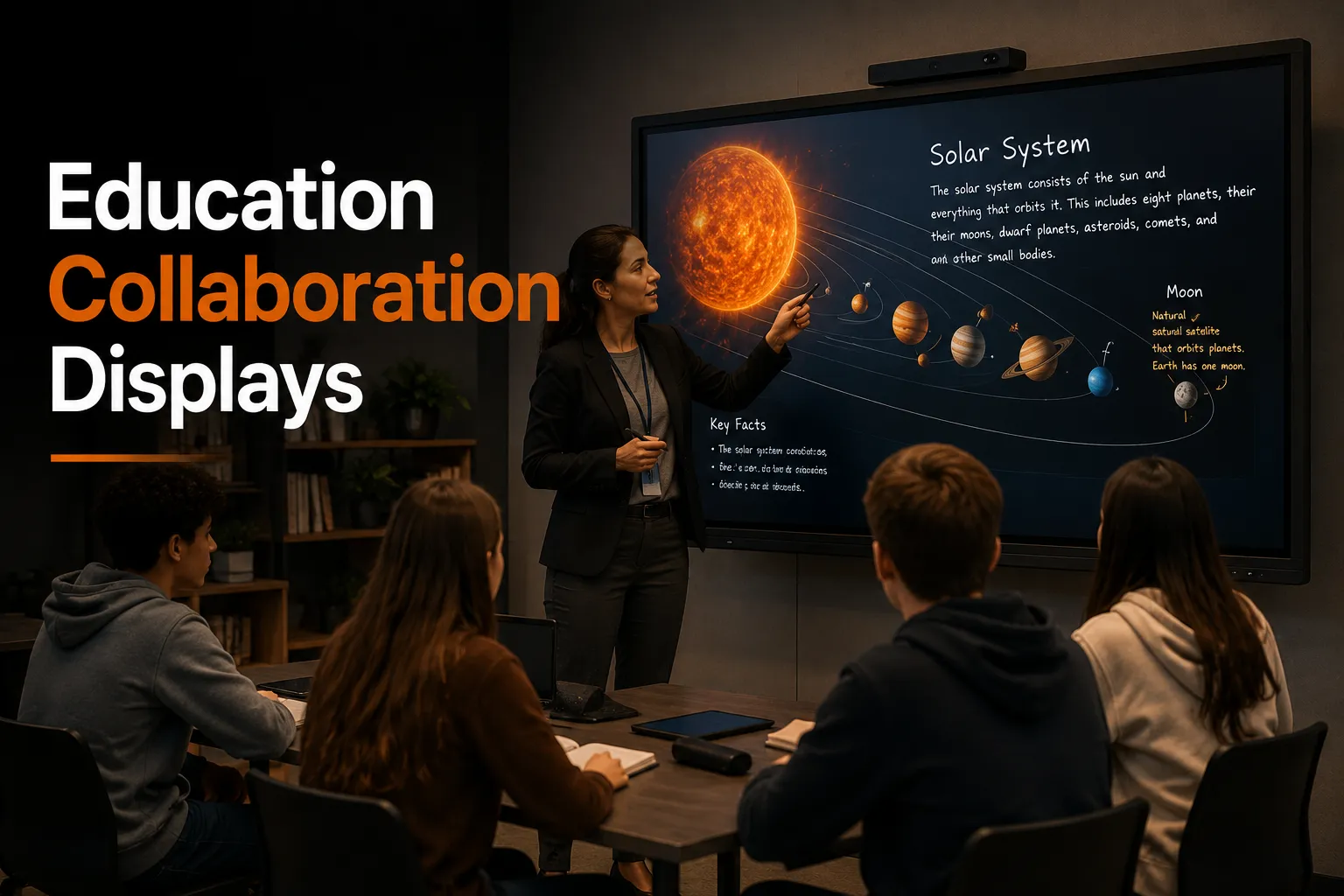 Digital Signage, Video Conferencing & Computing Solutions 8 Education Collaboration Displays