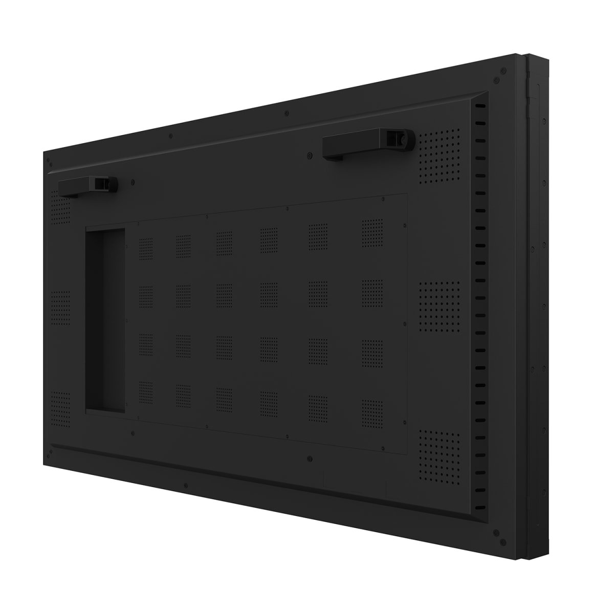 Hisense 46VW25E Commercial Video Wall Panel | Large-Format Tiled Display Infrastructure 6 Hisense 46VW25E side profile highlighting ultra-narrow 2.9mm bezel design