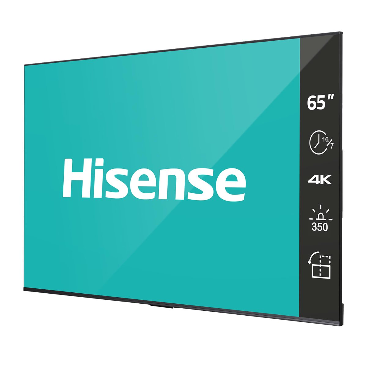 Hisense 65DP30FE 65" 4K Digital Signage Display | 16/7 Retail & Hospitality Signage 3 Hisense 65DP30FE rear connectivity panel with HDMI