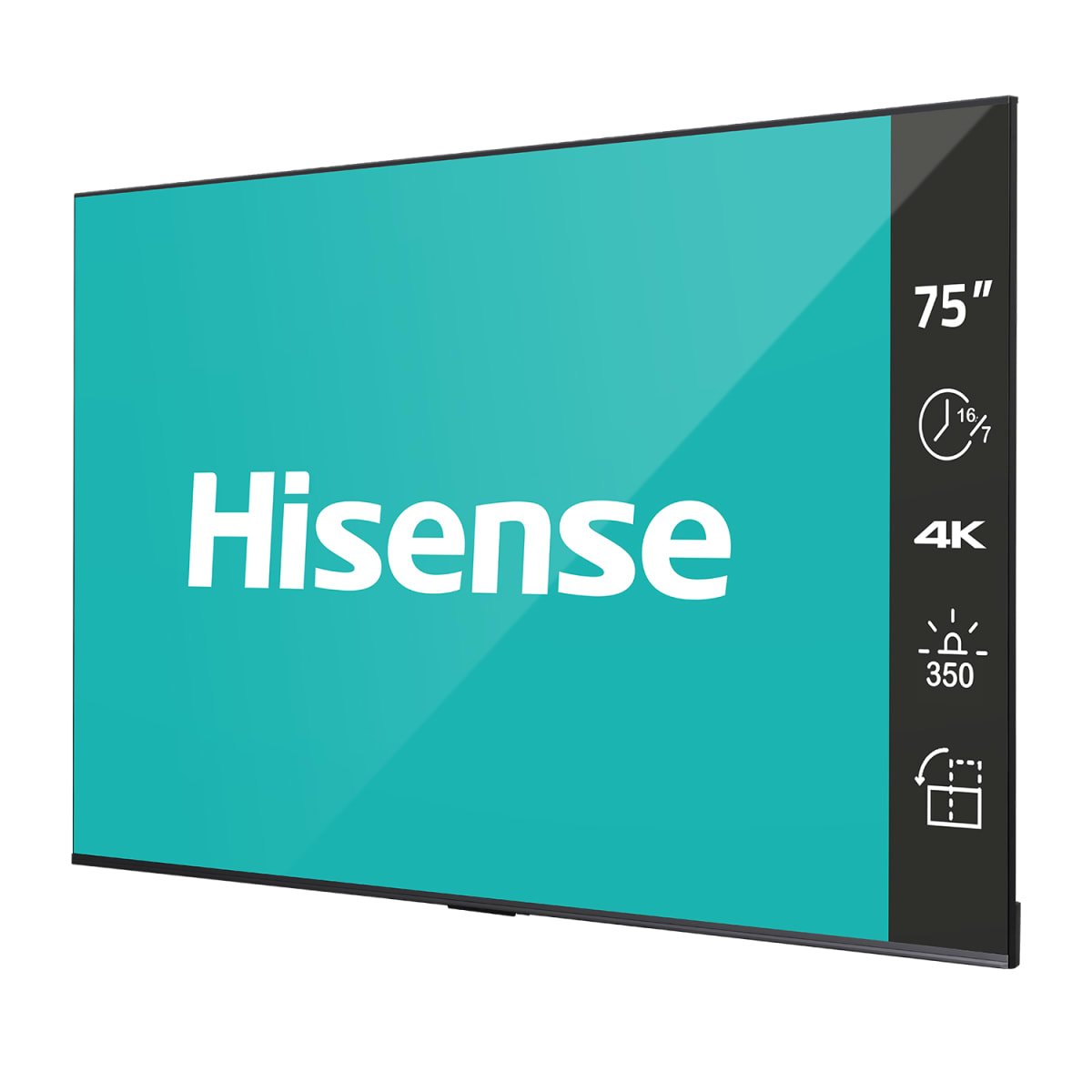 Hisense 75DP30FE 75" 4K Digital Signage Display | Retail and Hospitality Venues 3 Hisense 75DP30FE rear connectivity panel featuring HDMI
