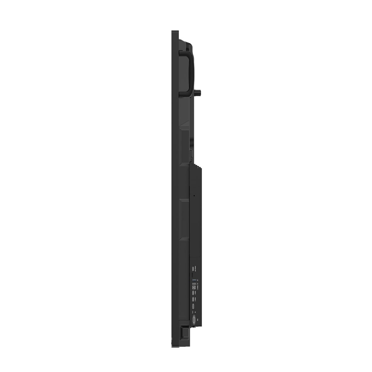 Hisense 75WE3FE 75" Interactive Flat Panel Display | Education and Enterprise Collaboration 2 Hisense 75WE3FE wall-mounted installation in corporate meeting room with participants using multi-touch collaboration