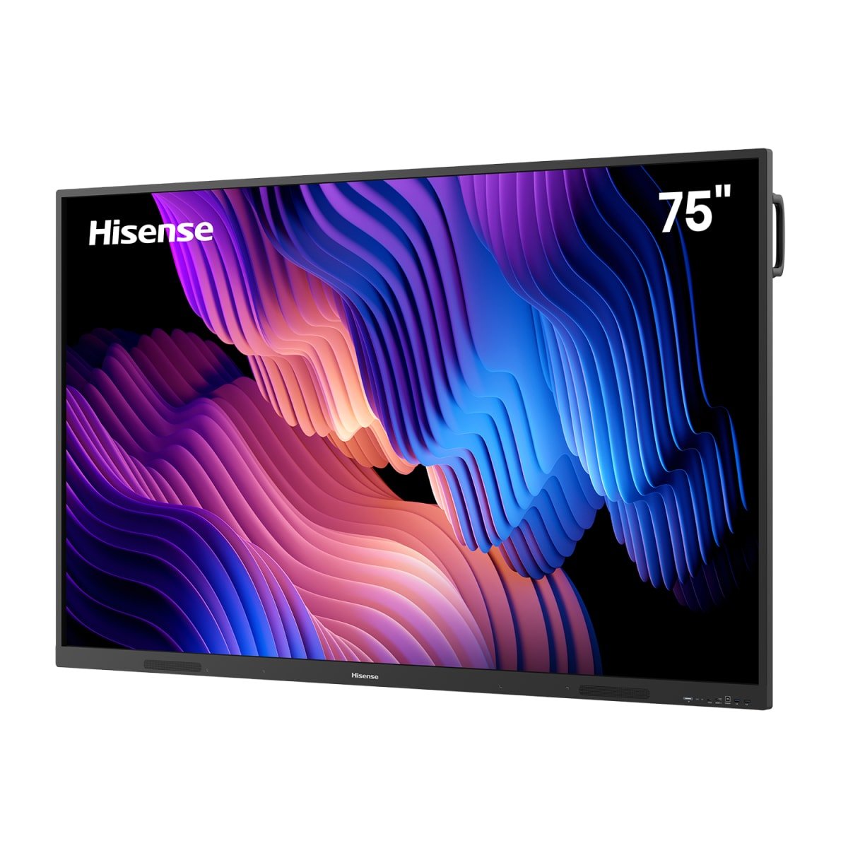 Hisense 75WE3FE 75" Interactive Flat Panel Display | Education and Enterprise Collaboration 8 Hisense 75WE3FE interactive content display showing whiteboard annotation tools and split-screen layout