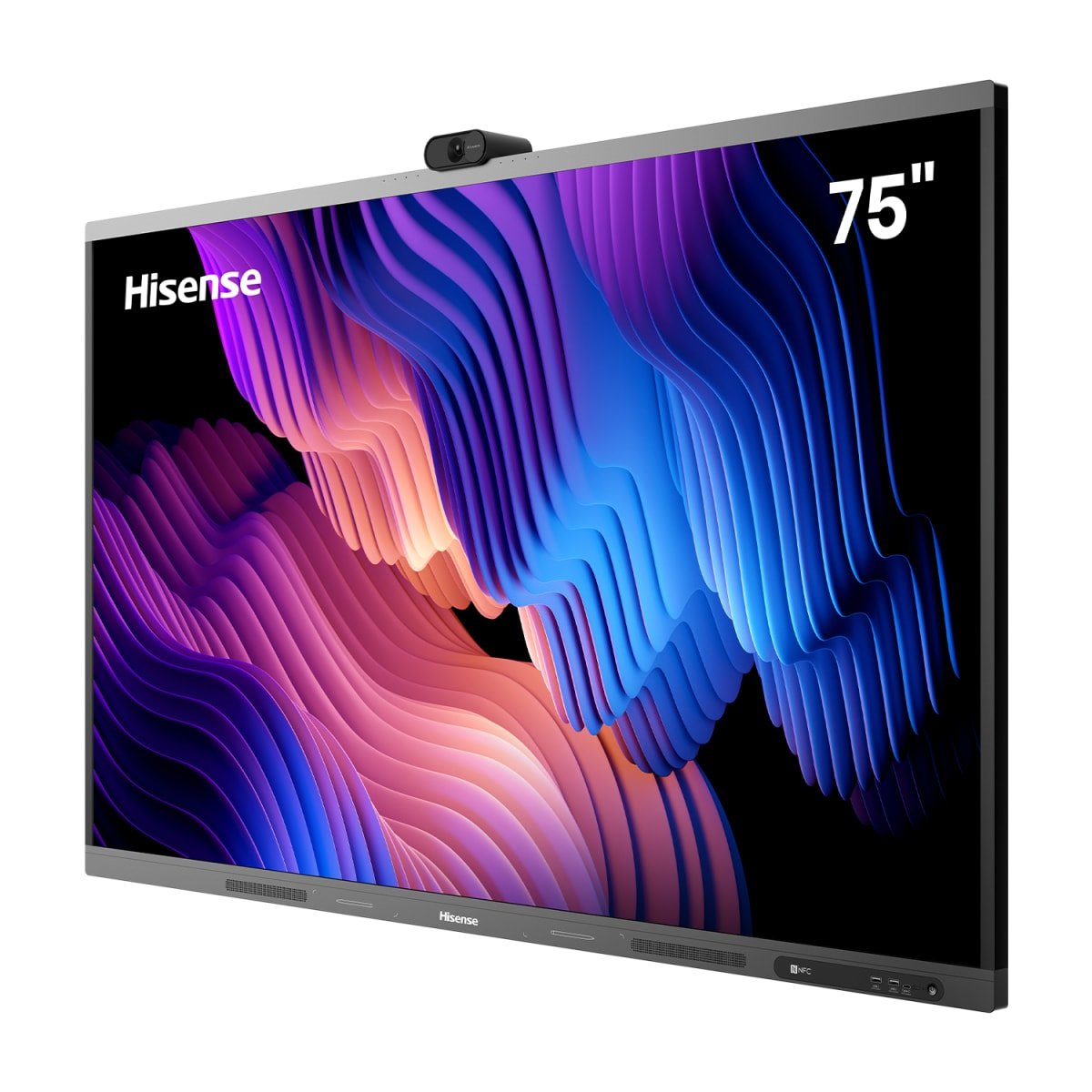 Hisense 75WM6FE 75" Interactive Flat Panel Display | Education and Enterprise Collaboration 3 Hisense 75WM6FE rear panel displaying full connectivity suite including HDMI