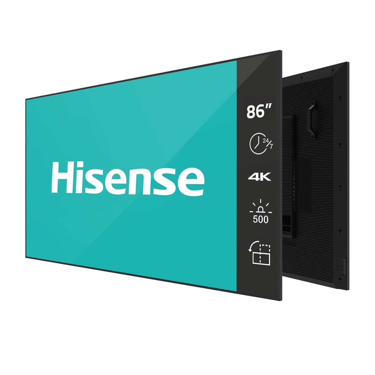 Hisense 86DM66D 86" 4K Digital Signage Display | Retail & Hospitality Venues 5 Ethernet