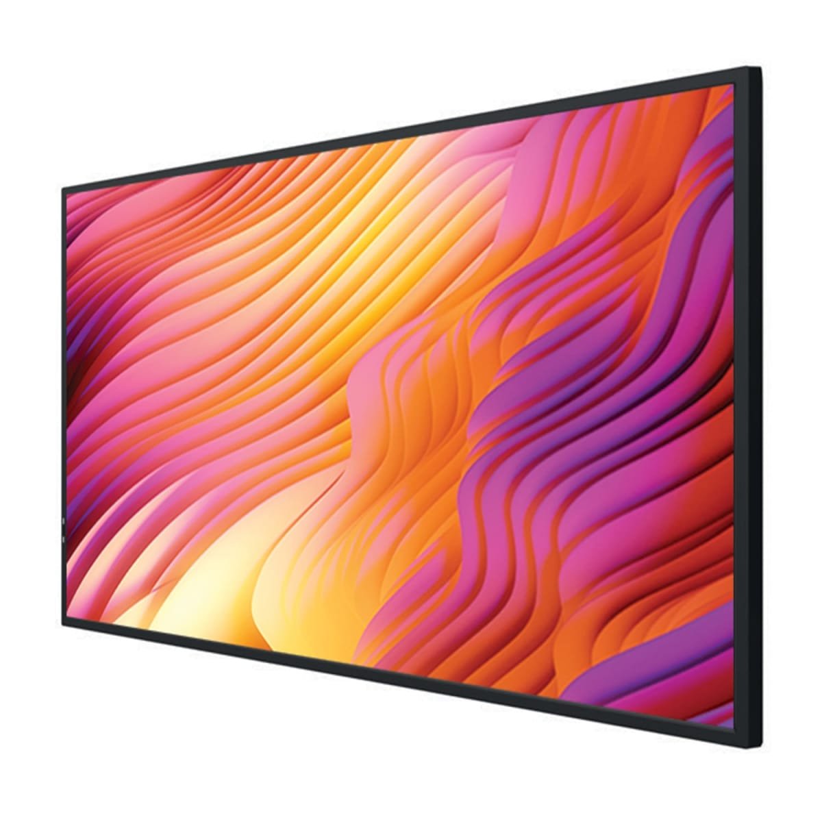 Hisense 86DM66GE 86" 4K Commercial Digital Signage Display | 24/7 Networked Signage 3 Hisense 86DM66GE 4K commercial signage display in high-impact public environment