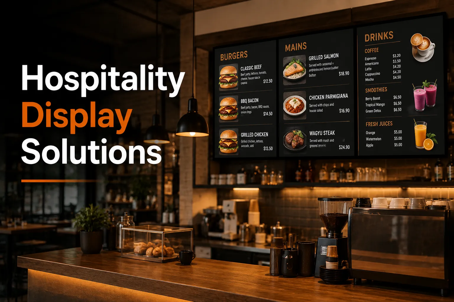 Digital Signage, Video Conferencing & Computing Solutions 7 Hospitality Display Solutions