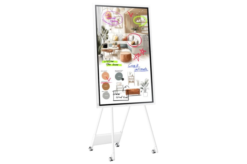 Samsung Flip WMFX 4K UHD Interactive Whiteboard — front view
