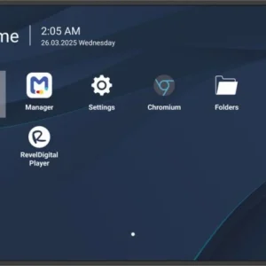 ViewSonic CDE4314-2C 43-inch 4K digital signage display — front view with slim bezel design in landscape orientation