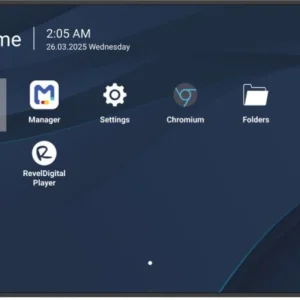 ViewSonic CDE5514-2C 55-inch 4K digital signage display front view showing ultra-thin 9.9mm bezel and landscape orientation
