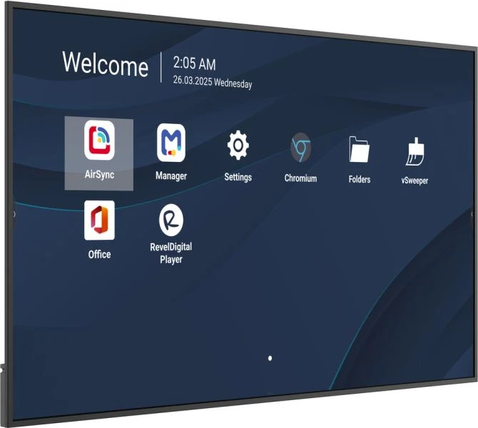 ViewSonic CDE8614-2C 86" 4K Commercial Digital Signage Display | Networked Retail & Corporate Signage 2 ViewSonic CDE8614-2C rear panel showing HDMI inputs