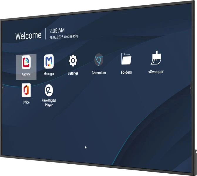 ViewSonic CDE8614-2C 86" 4K Commercial Digital Signage Display | Networked Retail & Corporate Signage 3 USB-C
