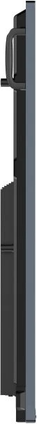ViewSonic IFP8633-G 86" 4K Interactive Flat Panel Display for Education and Enterprise Collaboration 7 ViewSonic IFP8633-G close-up of front-facing USB-C port and dual USB 3.0 connectors