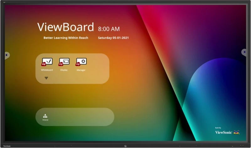 ViewSonic IFP9850-4 98" 4K Interactive Flat Panel Display for Education & Enterprise 1 ViewSonic IFP9850-4 98-inch 4K interactive flat panel display